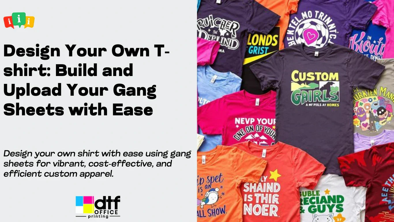 Design Your Own T-shirt: Build and Upload Your Gang Sheets with Ease