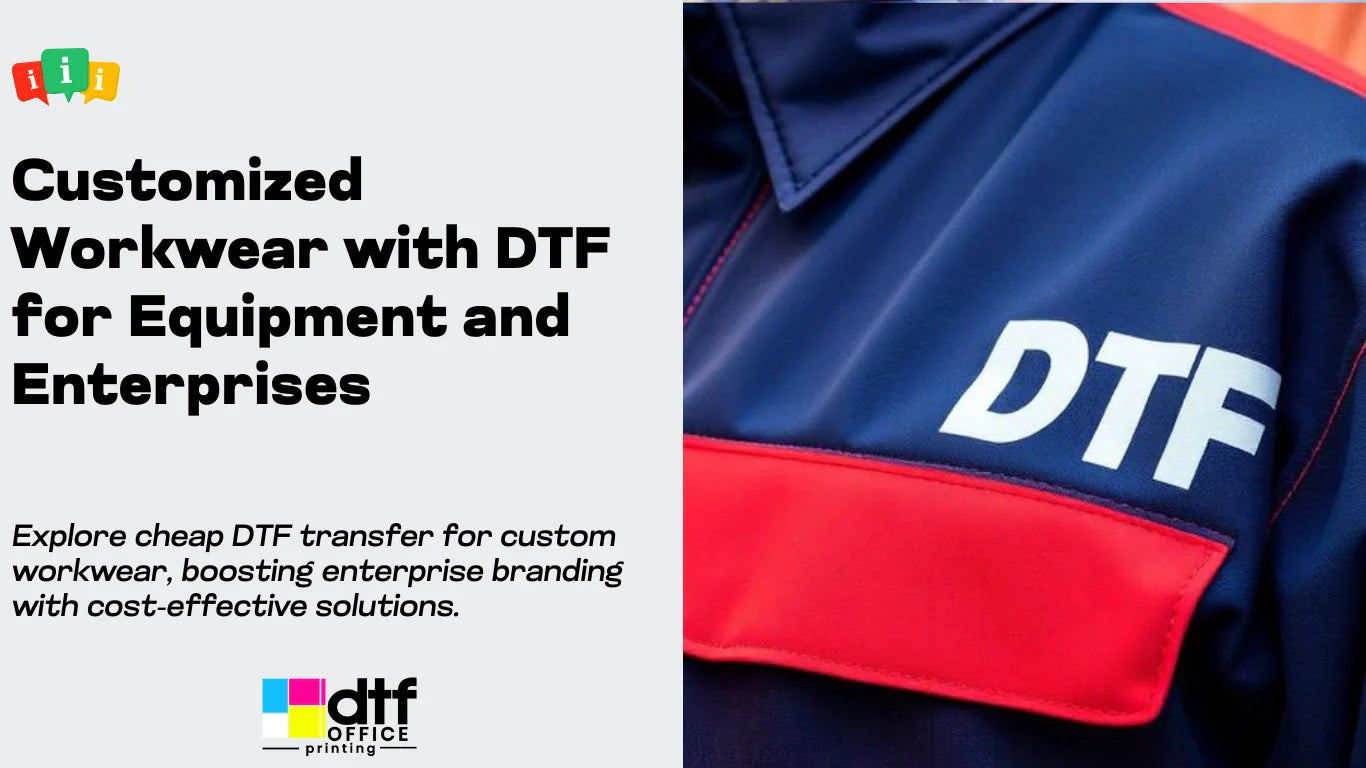 Customized Workwear with DTF for Equipment and Enterprises