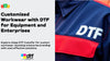 Customized Workwear with DTF for Equipment and Enterprises